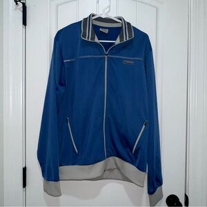 Timberland Vintage 90s Men’s Blue Full Zip Track Jacket Size L